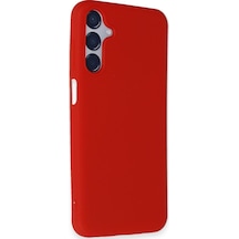 Samsung Galaxy Uyumlu M15 Kılıf Esnek Yapılı İnce Standart Ruber Kapak Ryc/first Kırmızı