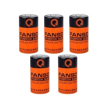 Fanso Er26500m 3.6v 6000mah Li-socl2 Lithium Pil 5'li