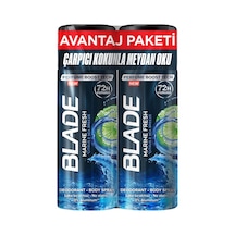 Blade Deodorant Marine Fresh 2 X 150 Ml - 8 Adet Tarı