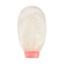 Ekru Banyo Duş Kesesi Peeling Eldiveni%100 Floş Ipek Normal Ciltler Için 6998