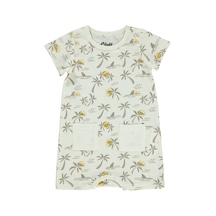 Civil Baby Erkek Bebek Patiksiz Tulum 6-18 Ay Ekru 08330g51624s1-1 Ekru