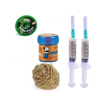 Mechanic Krem Lehim Solder Paste 42 Gr 138c Flux, 2uul 2015 Lehim Emme Temizleme Teli 2,0 Mm Lehim St16
