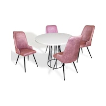 Beymobilya Palermo Werzalit - Çırağan Mutfak Masa Takımı Q80 (545562084)