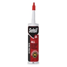 Selsil Ultra Güçlü Silikon Korniş Yapıştırıcı Silikon 330 Kg Çok Renkli
