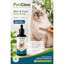 Patiglow Kedi Tüy & Deri Bakım Damlası