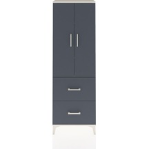 Arges Dolap 3 Raflı 2 Çekmeceli 2 Kapaklı 60x30x182 Aytaşı-an... Aytaşı