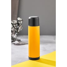 Cooker Ckr2022 Mandalina Renk Trend Paslanmaz Çelik Termos 750 Ml Sarı