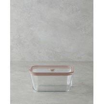 Simone Borosilikat Saklama Kabı 1300 Ml Açık Pembe