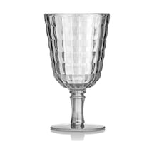 Akrilik Şeffaf Tekli Kadeh & Su Meşrubat Kahve Yanı Bardağı 450 Ml Cam Değildir