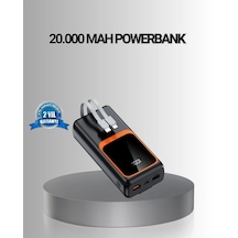 Hubrendy Tekno Powerbank 20000 Mah Yüksek Kapasiteli Ve 22.5w Hızlı Şarj Destekli Diğer