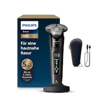 Philips Shaver İ9000, Erkekler İçin Entegre Düzelticili Elektrikli Islak Ve Kuru Tıraş Makinesi, Siyah, Şarj İstasyonu Ve Seyahat Çantası Model X9000/10