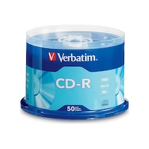 Cd-r Boş Diskler 700 Mb 80 Dakika 52 X Kaydedilebilir Disk Veri Ve Müzik İçin - 50'li Paket Mil