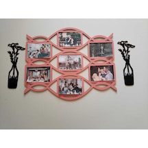 3 Takım Modern Çoklu Çerçeve 7 Fotoğraflık Kişiye Özel Renk 3 Lü Set