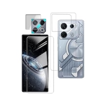 Apsuwa İnfinix Gt 20 Pro Uyumlu Ekran Koruyucu Ön Arka Kamera Lens