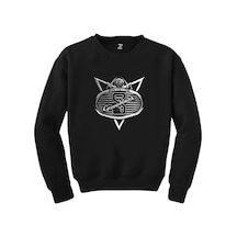Scorpions Come Black Siyah Sweatshirt