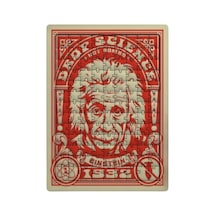 Ghostbastır Design Einstein 99 Parça Ayaklı Puzzle Dekoratif Çocuk Yapbozu 0129