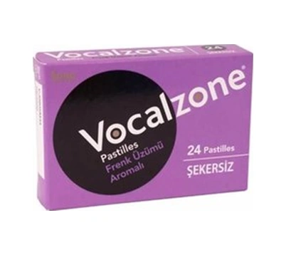 Vocalzone Frenk Üzümlü Pastil 24'lü Diğer