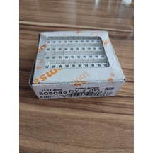 Klemsan 5x5 Baskılı etiket W