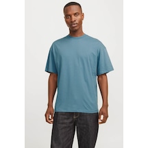 Jack & Jones Jjebradley Tee Ss O-neck Mavi Erkek Kısa Kol T-shirt 000000000102262828 Mavi