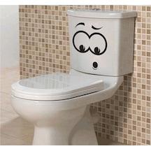 Wc Klozet için Hey Sticker Yapıştırma Model1