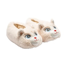 Kontes Kadın Hayvanlı Panduf Bej 36/41