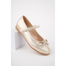 Epaavm - Bıyık Fiyonk Altın Star Kız Çocuk Ayakkabı - Onr1510 Altın