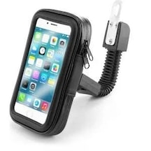 Motosiklet Telefon Tutacağı Ayna Bağlantılı Su Geçirmez