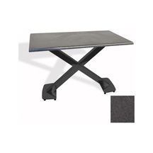 İks Masa Esb 70x120 - Werzalit, Allzalit Yada Wermodin Tabla - Grey Marble Çok Renkli