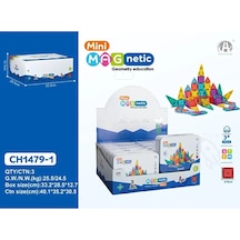Ucuzuna Bak Mini Magnetic Blok Metal Kutu 78 Pcs