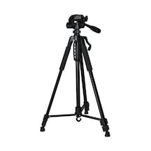 Sones 3366 Kalite 1.7m Taşınabilir Telefon Canlı Selfie Tripod Dv Slr Kamera Standı Siyah