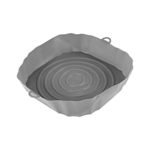 Xurunkeji 20cm Hava Fritözleri Fırın Pişirme Tepsisi Kızarmış Tavuk Sepet Matı Hava Fritöz Silikon Tencere Yuvarlak Yedek Izgara Tavası Gri Gri Xurunkeji 20cm Hava Fritözleri Fırın Pişirme Tepsisi Kızarmış Tavuk Sepet Matı Hava Fritöz Silikon Tencere Yuvarlak Yedek Izgara Tavası Gri Gri