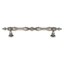 Gürçay Şehzade Kulp Antik Gümüş 128Mm 2 Adet