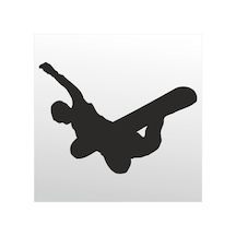 Folyo Sticker Kayak 130cm Uzunluk Siyah