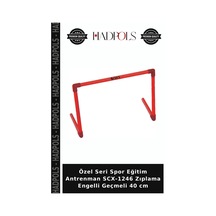 Özel Seri Spor Eğitim Antrenman Scx-1246 Zıplama Engelli Geçmeli 40 Cm Çok Renkli