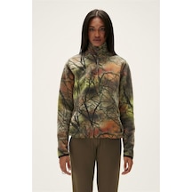 Bad Bear 21.04.21.001-c70 Equinox Full Zip Kadın Polar Haki
