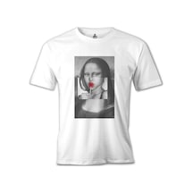 Mona Lisa - Sugar Beyaz Erkek Tshirt