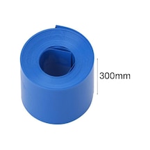 300x0.15 18650 Batarya Pvc Shrink Kaplama Makaron 100cm