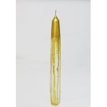 Missi Gold Akıtma Efektli 2x23 Cm Şamdan Mum Genel