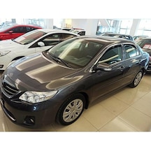 Toyota Corolla Uyumlu Cam Çerçevesi Nikelajı Komple 2007-2012 Arası Modeller