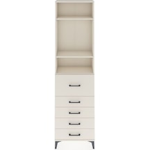 Arges Dolap 3 Raflı 5 Çekmeceli 60x30x221 Aytaşı-aytaşı Aytaşı