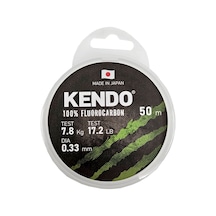 Kendo 100% Fluorocarbon White 50m Misina 0.45mm