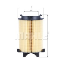 Audi A3 2007-2012 Hava Filtresi mahle 1k0129620c