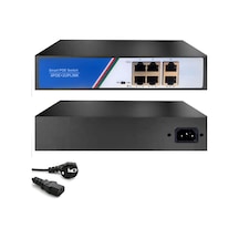 POE SWİTCH 4 PORT+2 UPLİNK 10/100 MBPS ZTECH ZR-1006