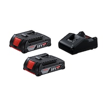 Gal 18v-20 + Gba 2.0ah X 2 Çift Akü Ve Şarj Cihazı Seti