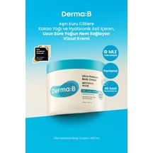 Aşırı Kuru Ciltlere Uzun Süre Yoğun Nem Sağlayan Vücut Kremi Derma:b Ultra Moisture Body Cream
