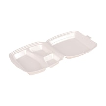 Smartpack Kapaklı Kap 3 Gözlü 100lü - Pratik Ve Hijyenik Paket Servis Çözümü 3'li Ekonomik Pake Tarı Diğer