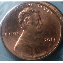 Amerika 2017 Yılı Tedavül P Seri 1 Lincoln Cent - Koleksiyonluk