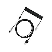 Coiled Kablo, Sarmal Kablo, Mekanik Klavye Kablosu, Type C Usb Kablo Oyuncu Klavyesi Kablosu