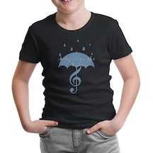 Singin In The Rain - 2 Siyah Çocuk Tshirt