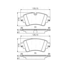 Disk Balata Vw Touareg, Audi A4, Q7 Arka - Bosch